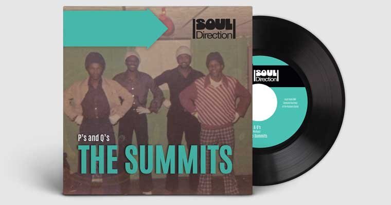The Summits - P's and Q's - New Soul Direction 45 magazine cover