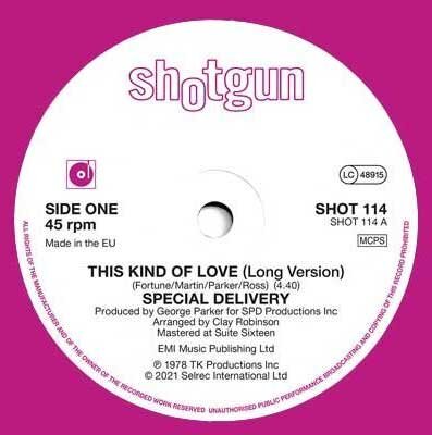 Special Delivery - This Kind Of Love (Long Version) - SHOTGUN 114  image