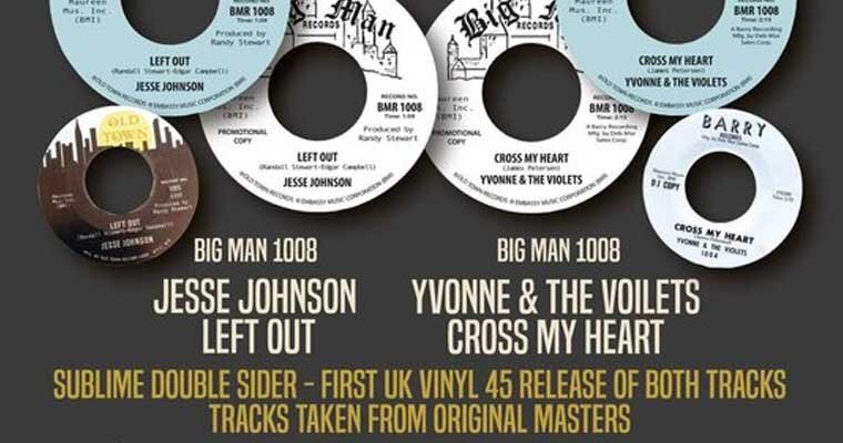 BMR 1008 Jesse Johnson & Yvonne and The Violets Release News magazine cover