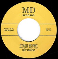 Ruby Andrews - It takes me away - MD Records image