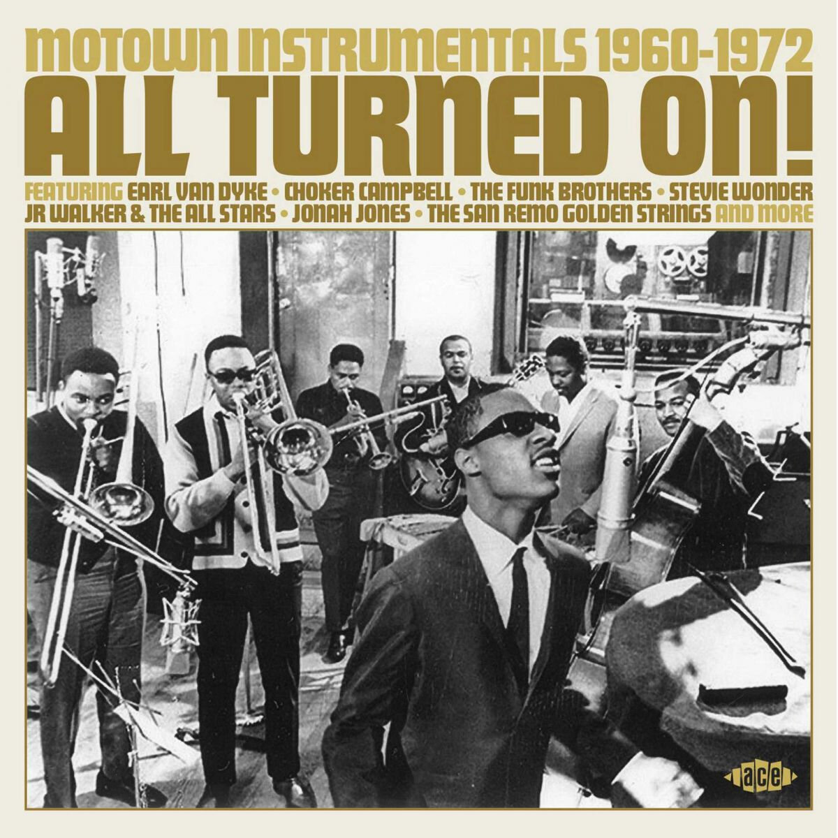 All Turned On! Motown Instrumentals 1960-1972 - VA - Kent Records CD CDTOP 1613