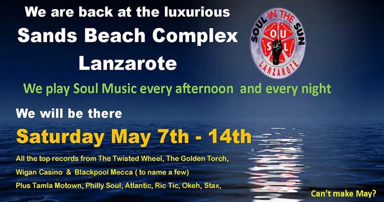 Soul in the Sun returns to Lanzarote in 2022