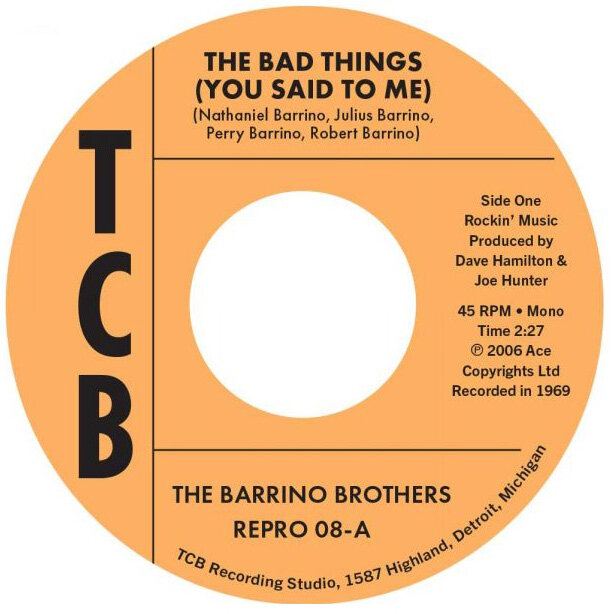 The Barrino Brothers - The Bad Things (You Said To Me) / Just A Mistake - Kent REPRO 8 image