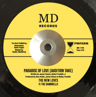 The New Loves ft The Gambrells  - Paradise Of Love - MD Records 118 zoom image
