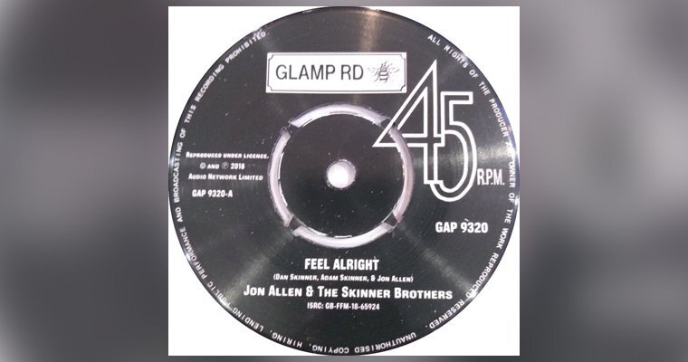 Forthcoming Release - Jon Allen and The Skinner Brothers - Feel Alright.