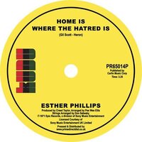 Esther Phillips - Home Is Where the Hatred Is / I've Never Found a Man - Kudu RE image