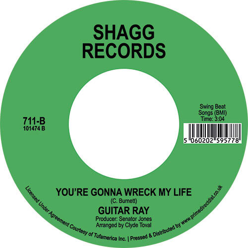Guitar Ray - You're Gonna Wreck My Life - Shagg - RSD 2022 image