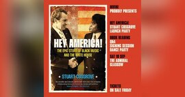 Stuart Cosgrove's 'Hey America!' Book Launch Party - Sat 10th Sept 2022