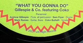 Gillespie & Co Feat: Coko What You Gonna Do 7"
