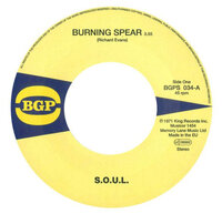 SOUL - Burning Spear / Do Whatever You Want To Do - BGP 034 image