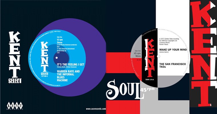 6 x New Kent 45s Released This Weekend - Town, City and Repro 45s magazine cover