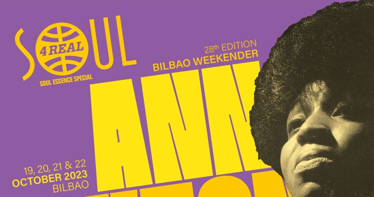 Soul4Real Weekender Bilbao 19-22 October 2023 magazine cover
