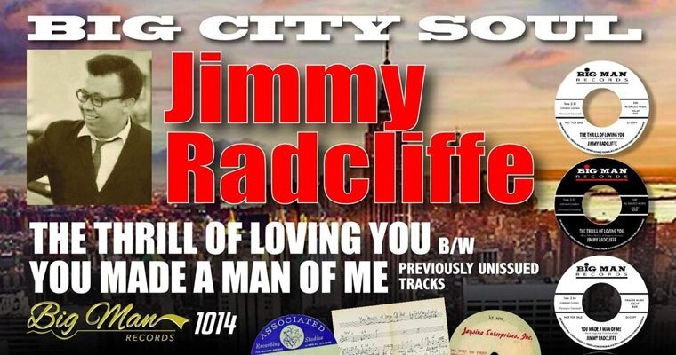 BMR 1014 Jimmy Radcliffe -The Thrill Of Loving You / You Made A Man Of Me - New Release Due May 2023 magazine cover