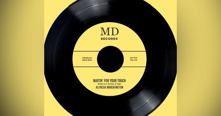 Release: Alfreda Brockington - Give me what you givin’ her / Waitin’ for your touch - MD Records magazine cover