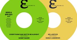 Epsilon Record Co. latest Californian re-releases EPS021 Bobby Baker & EPS020 Dana V Andrews