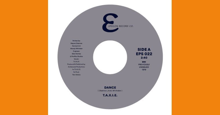 Taxie​: Dance (previously unissued) - Epsilon Record Co EPS022 magazine cover