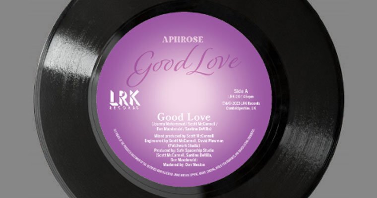 Pre-Order: Neo Soul 45 - Aphrose - Good Love / YaYa - LRK RECORDS magazine cover