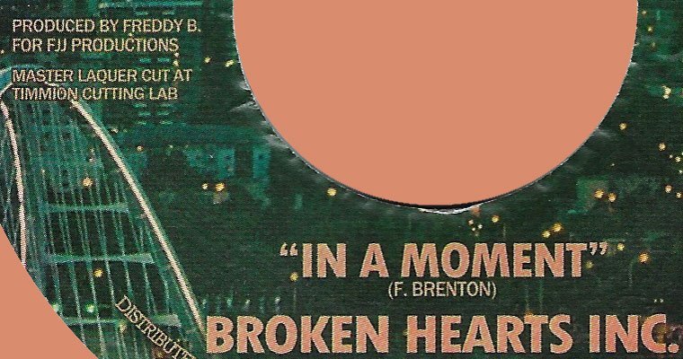 Pre-Order: Broken Hearts Inc - In A Moment / Freedom Is... - Kimberlite Records magazine cover