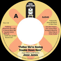 Jesse James - Father We're Having Trouble Down Here - Soul Junction  NEW 45 image