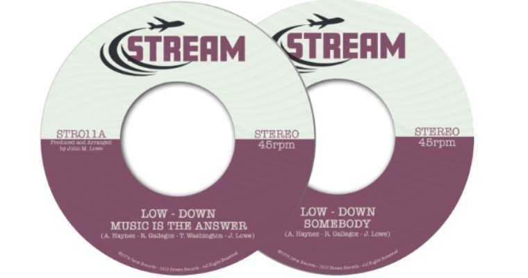 Out Now Low-Down  'Music is The Answer' - Stream Records magazine cover