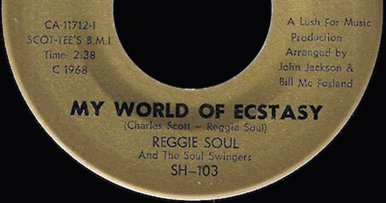 Pre-Order: Soul Junction 45 Reggie Soul having some 'Mighty Good Loving' in his 'World of Ecstasy' magazine cover