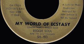 Pre-Order: Soul Junction 45 Reggie Soul having some 'Mighty Good Loving' in his 'World of Ecstasy' thumb