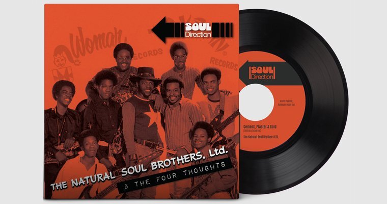 Pre-Order: New 45 - The Natural Soul Brothers Ltd / The Four Thoughts - Soul Direction magazine cover