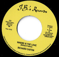 Richard Caiton - Where Is The Love / Thank You - JBs Records RSD 2023 image