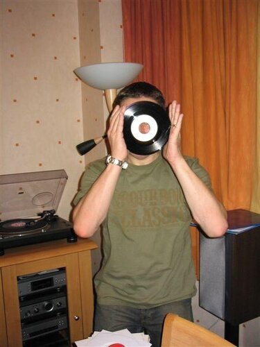 drunken ferrett and vinyl - dangerous!!