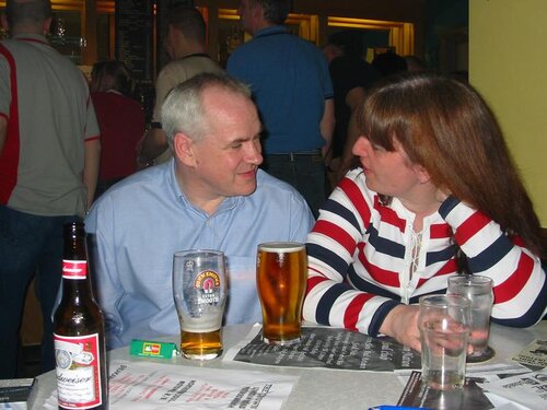 mick and lucy, peterborough feb 2005