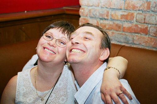 kev moore and...erm...um....mrs moore!