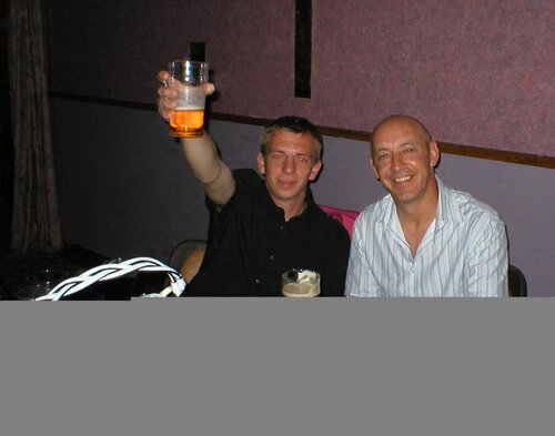 13 baz & mark with their bags!!!