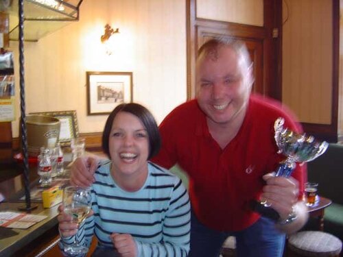 me and mark, egg run '04