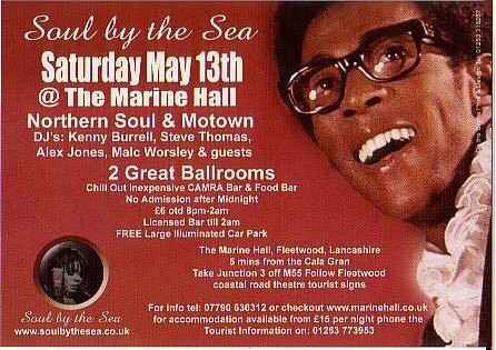 soul by the sea - fleetwood may 13th
