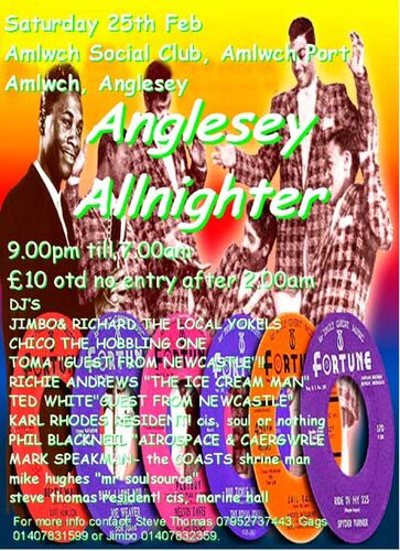 anglesey allnighter sat feb 25th