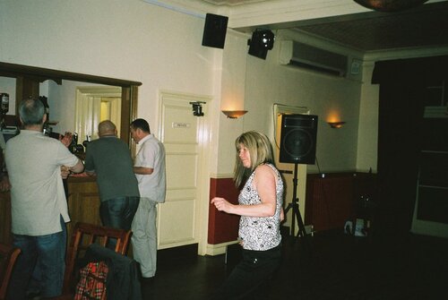 the bar