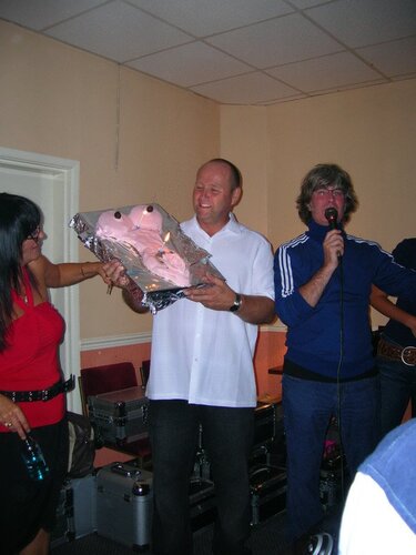 mick and cake
