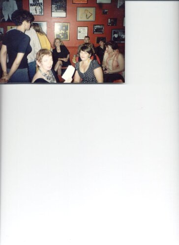 100 club with mandy behind me