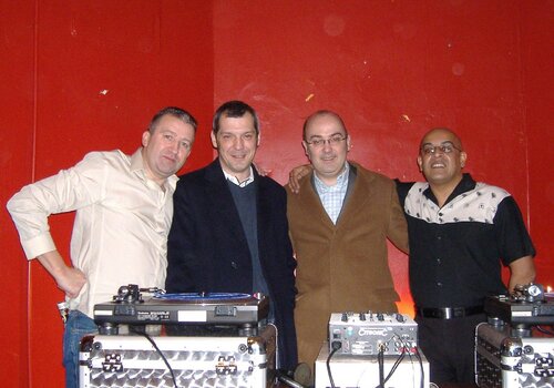 shs resident djs: dave, stuart, martin and gene