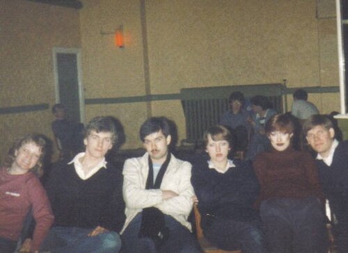colleen rover planty bev jennifer n me big room '80