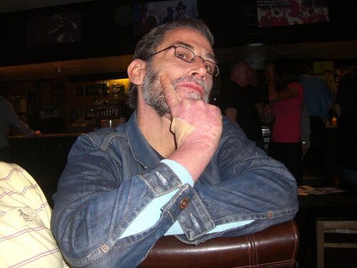 micky cruze in pensive mood