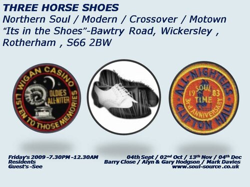 three horse shoes , wickersley