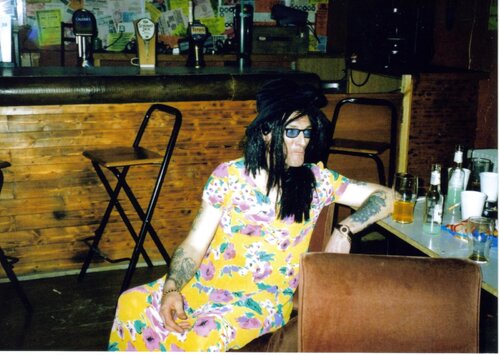 gazzo in pretty frock