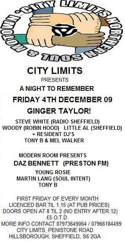 city limits presents - ginger taylor!