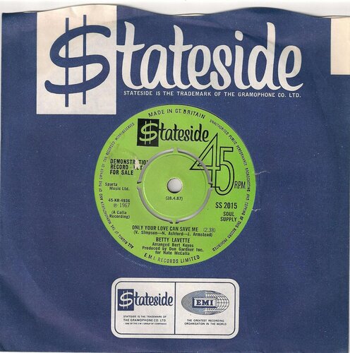 betty lavette - your love can save me - stateside ss2015