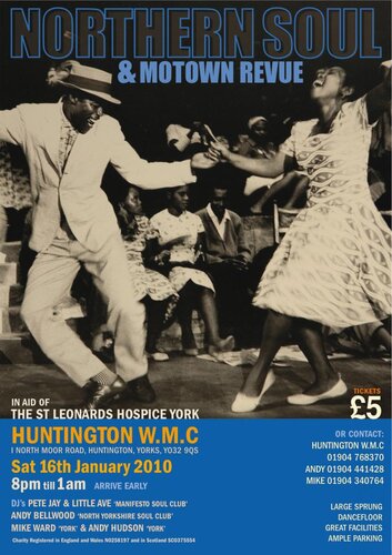 york huntington wmc 16th january 2010 northern soul & motown revue