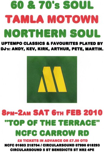 soul at 'top of the terrace', ncfc,