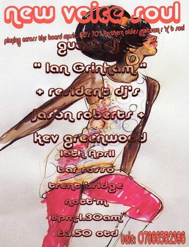 new voice soul guest dj ian grinham