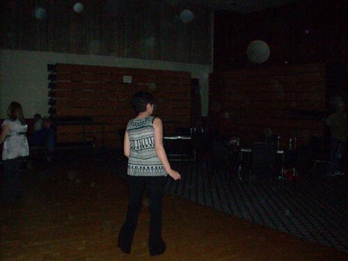 sian having a bop at rugby