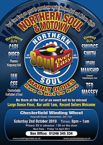 new chesterfield soul night